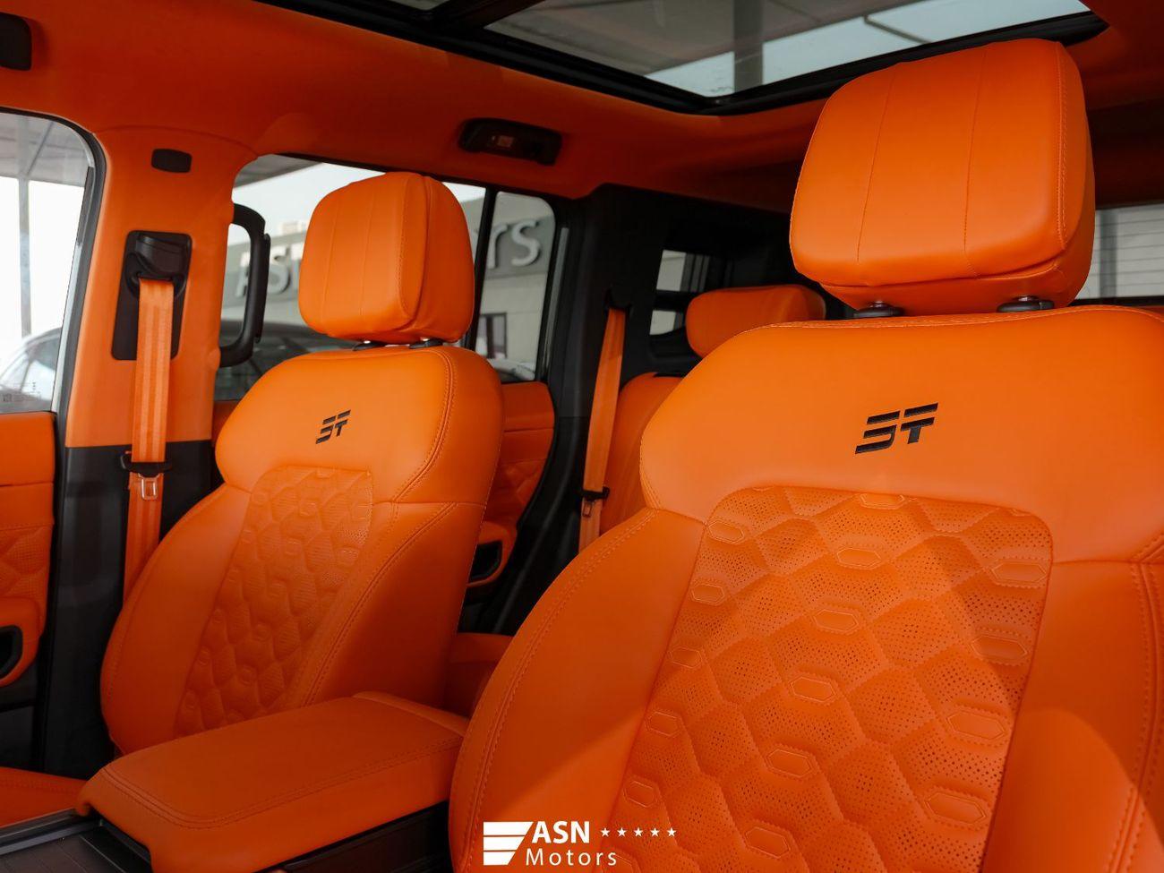 Hermès Orange Pack — intérieur véhicule