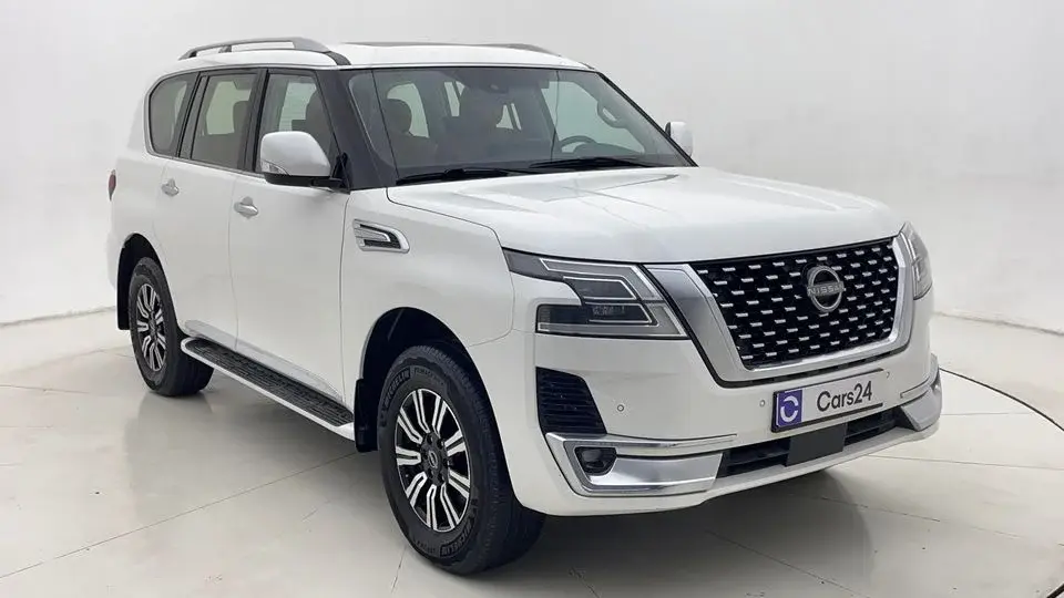 Nissan Patrol LE Titanium 5.6L 2023 TITANIUM   AED 2535/Month   0 DP   30 Day Return   Warranty   Service History