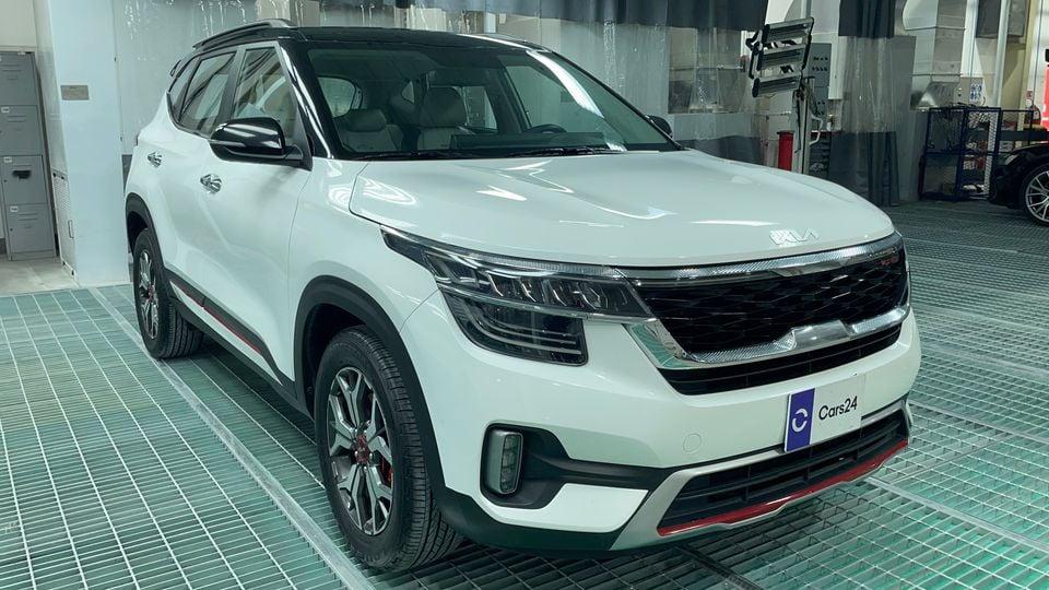 Kia Seltos GT Line 1.6L 2023 GT LINE   AED 942/Month   0 DP   30 Day Return   Warranty   Service History