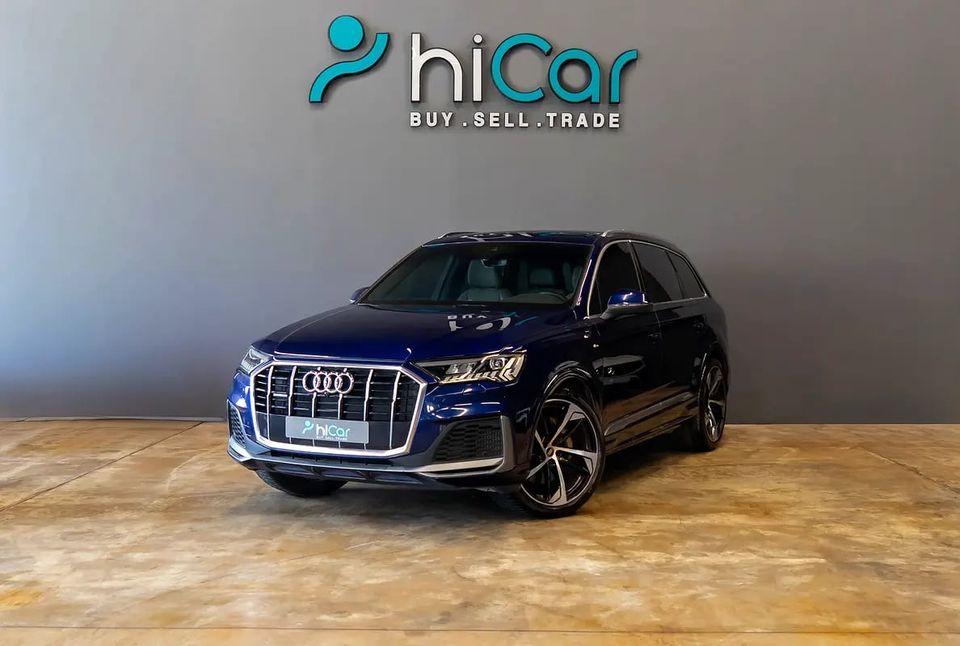 Audi Q7 55 TFSI quattro S Line 2.0L 3,065 P.M • 0% Downpayment • 55TFSI S-Line • Agency Warranty