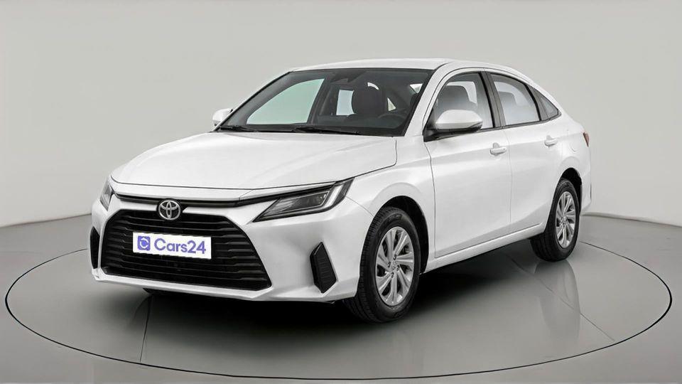 Toyota Yaris Mid 1.3L Sedan 2023 E   AED 629/Month   0 DP   30 Day Return   Warranty