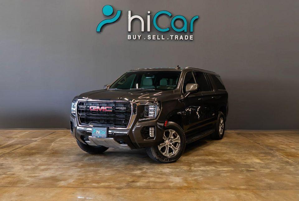 GMC Yukon SLE 5.3L 4WD (9 Seater) AED 2,107 P.M • 0% Downpayment • GMC Yukon XL SLE • 1 Year Warranty