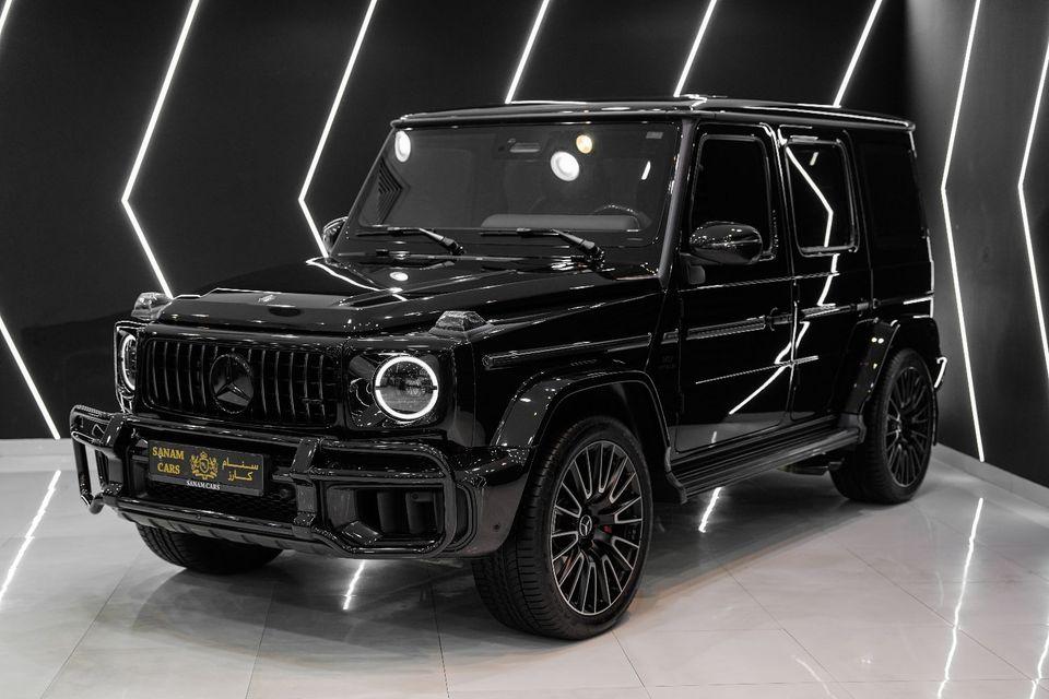 Mercedes-Benz G 63 AMG 4MATIC SUV Double Night Package, G Manufaktur, A22 Suspension, Rear Entertainment, Dealer Warranty +