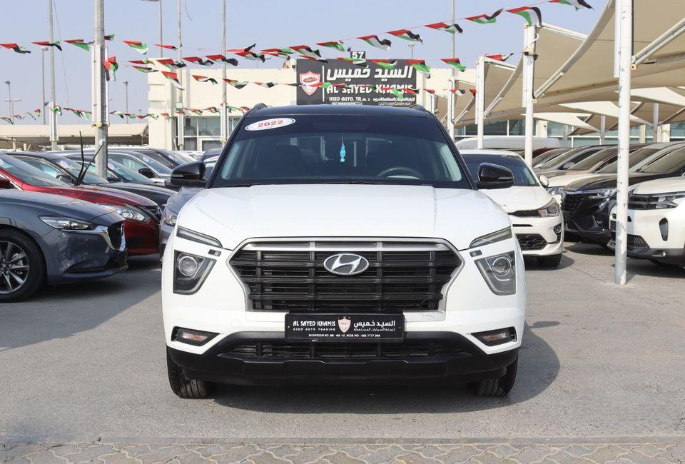 Hyundai Creta Mid 1.6L Hyundai Creta -GCC - 2022- Accident-Free- 1.5L - Black Roof - Excellent Condition