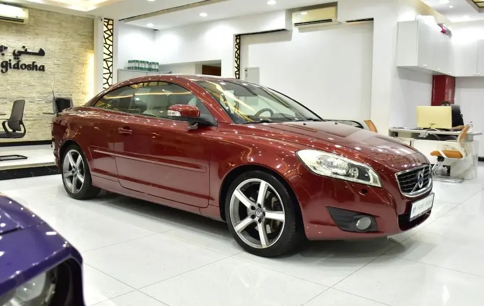 Volvo C70 EXCELLENT DEAL for our Volvo C70 T5 ( 2011 Model ) in Red Color GCC Specs