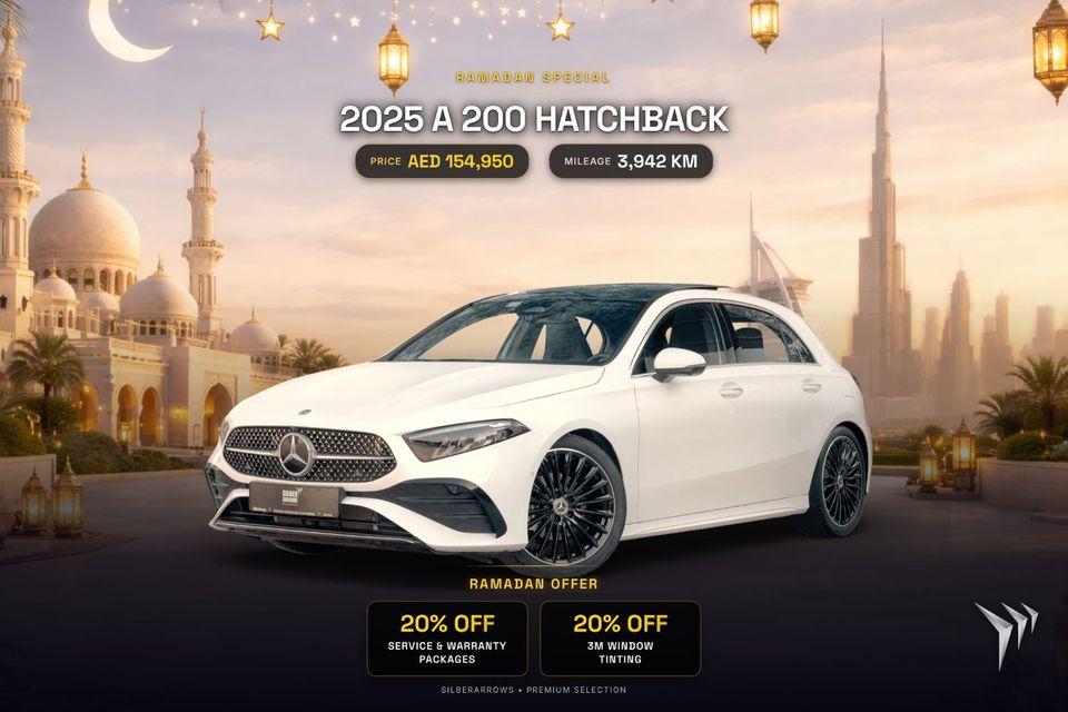 Mercedes-Benz A 200 AMG Gargash Service and Warranty Package 0% Downpayment 2,227 P/M