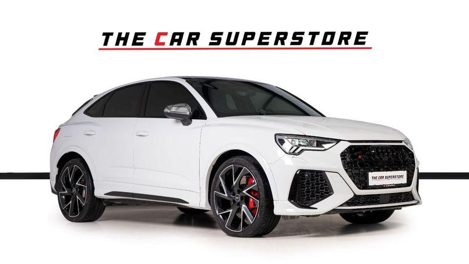 Audi RSQ3 Sportback TFSI quattro 2.5L Premium Leather Interior-Red Interior Inserts-Honeycomb Stitching