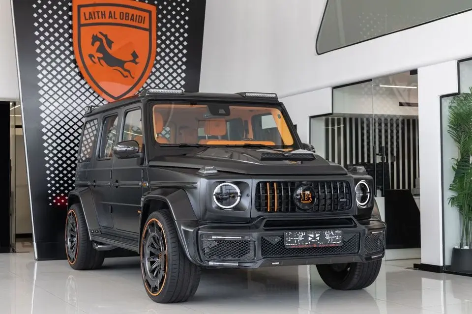 Mercedes Benz G63 AMG 4MATIC SUV Mercedes-Benz G-Class G 63 AMG Brabus Kit Full Carbon Fiber Gargash Auto Warranty
