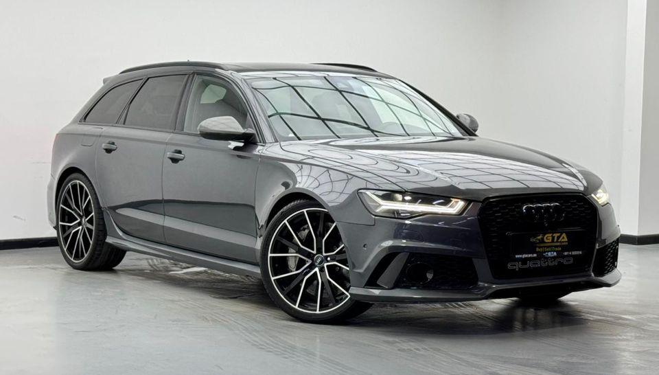 Audi RS6 Std 4.0L 2017 Audi RS6 Quattro, Service History, Excellent Condition, European