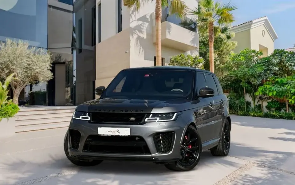 Land Rover Range Rover Sport SVR 5.0L (550 HP) RANGE ROVER SPORT SVR CARBON EDITION 5.0L V8 SC A/T 2022 AED 3,760 per month