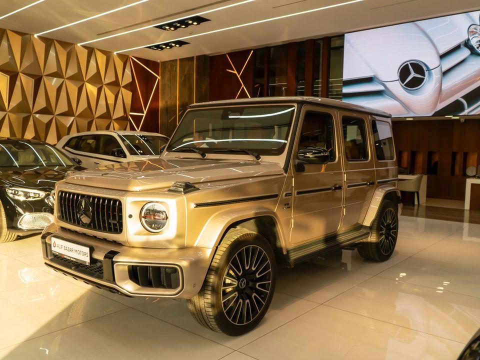 Mercedes-Benz G 63 AMG 4MATIC SUV Mercedes-AMG G63 Golden Color Luxury Performance SUV