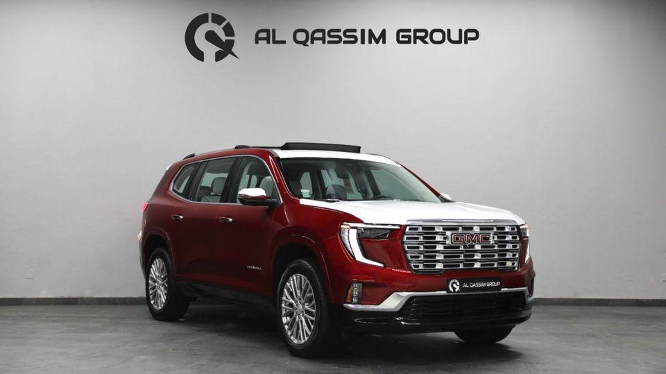 GMC Acadia GCC Brand New 7 Seats VIP 328 Hp 2.5L V4 AWD Full Option AED 3,400 monthly with 0% Downpay