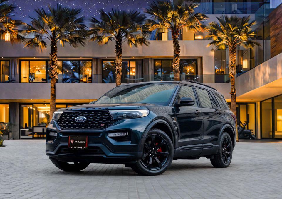 Ford Explorer 2,840 P.M 0% Downpayment FULL OPTION ST FORD WARRANTY+SERVICE! Ramadan Offer!