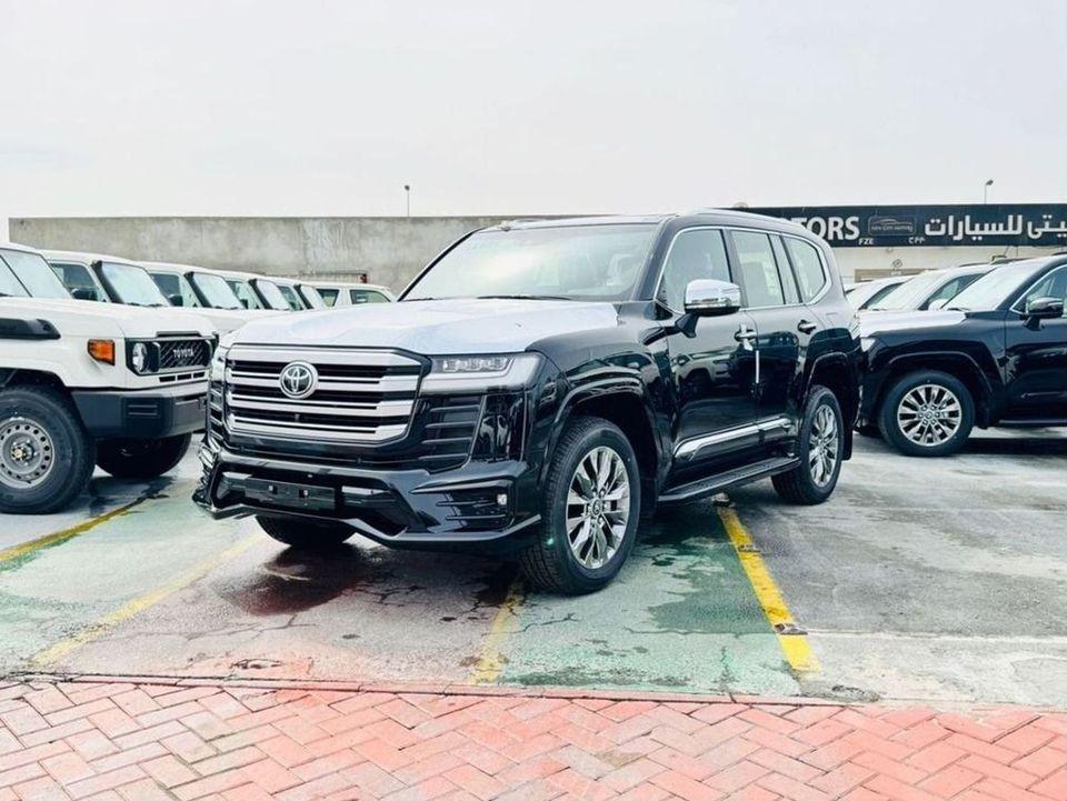 Toyota Land Cruiser TOYOTA LC300-3.3L DIESEL 4WD BLACK COLOR-GCC-FULL OPTION 2024