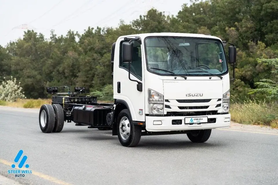 Isuzu NQR 2025 Bare Chassis GCC Specs 0 KM 7 Ton New Condition Export Only