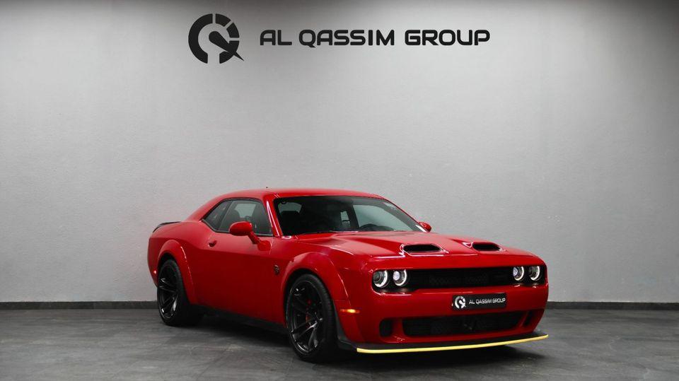 Dodge Challenger SRT Hellcat 6.2L (707 HP) Brand New Clean Title 3 Years Warranty AED7,600 monthly with 0% Do