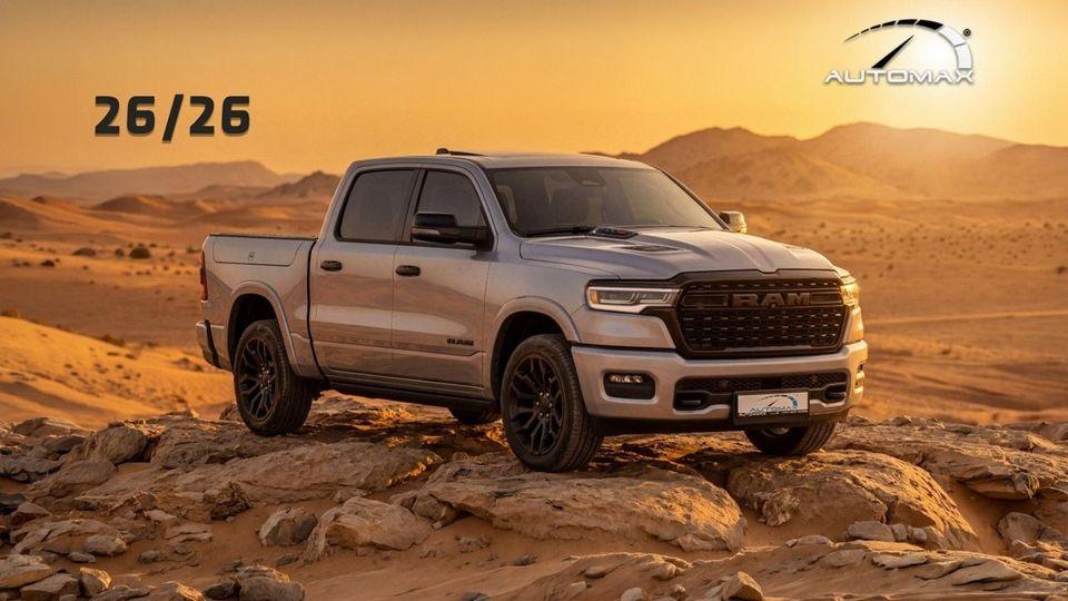 RAM 1500 (For Export , НА ЭКСПОРТ) PY 26/26 Limited Crew Cab Hurricane H.O 3.0TT GCC Без пробега