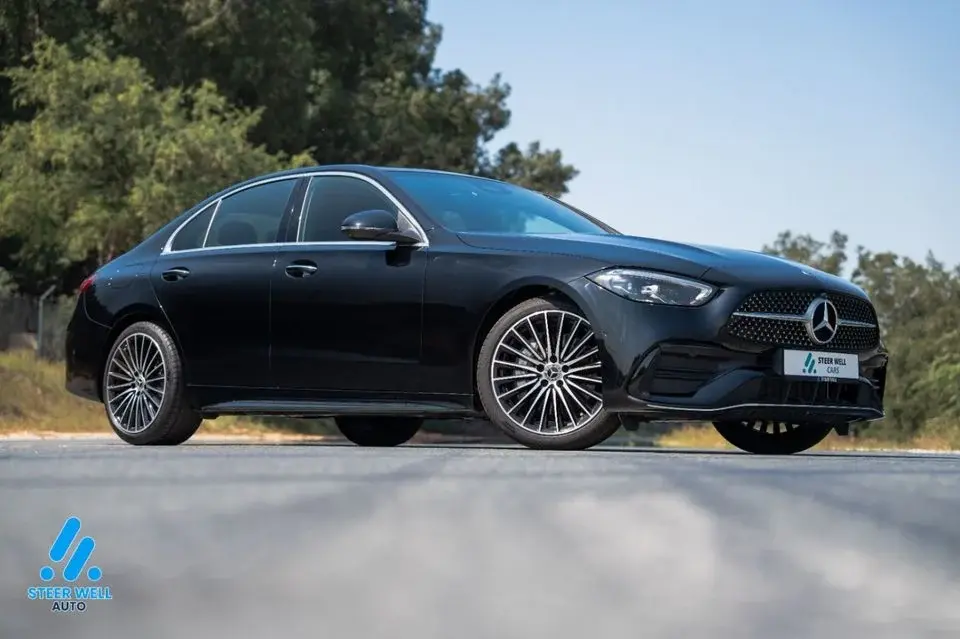 Mercedes-Benz C 200 AMG Line 1.5L Warranty Included GCC Specs Sedan