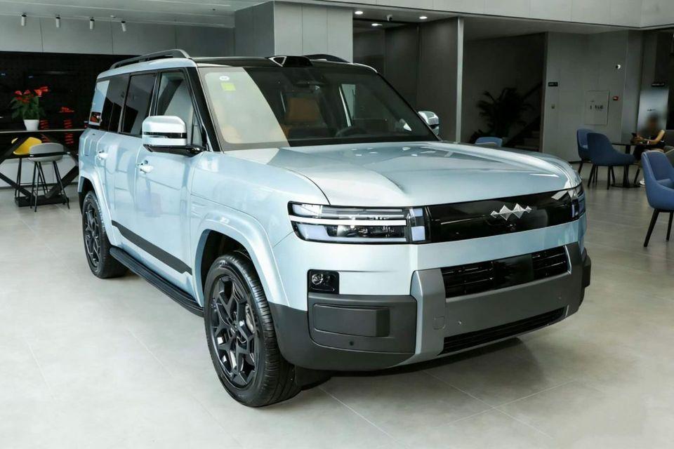 BYD Leopard Titanium 7 slive-orange