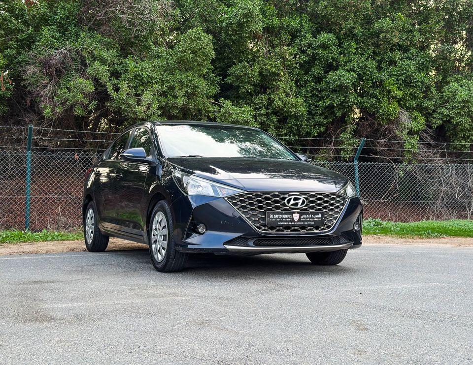 Hyundai Accent GL 1.6L (138 HP) Sedan Hyundai Accent 1.6 L 2022 GCC Accident-Free In Excellent Condition