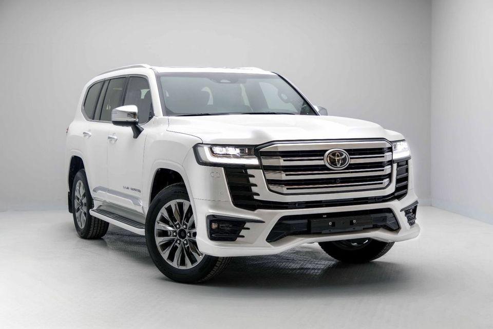 Toyota Land Cruiser VXR 3.3L - Precious White Pearl Inside Black & Dark Red Export Only