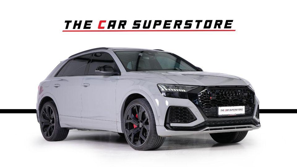 Audi RS Q8 TFSI quattro 4.0L GCC-Nardo Grey-AKRAPOVIC Sports Exhaust System-Black Interior