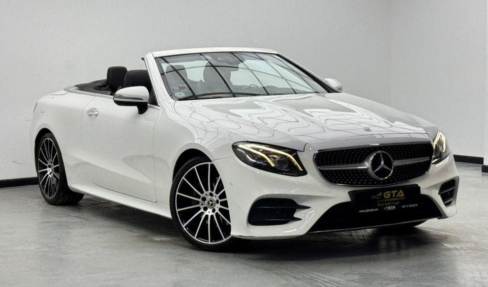 Mercedes-Benz E 200 Coupe 2018 Mercedes Benz E200 Cabriolet, Full Service History, Fully Loaded, Excellent Condition, GCC
