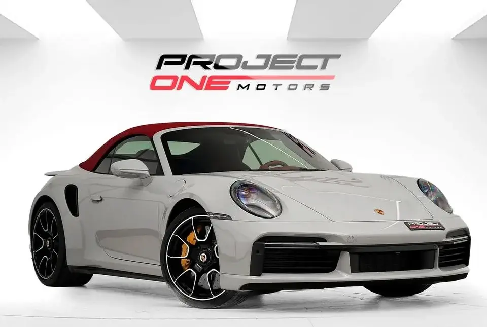 Porsche 911 Turbo S 3.8L (530 HP) Convertible 911 Turbo S Cabriolet Nardo Grey km