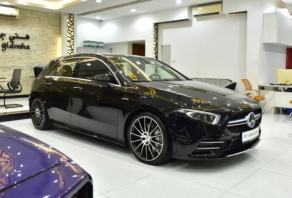 Mercedes-Benz A 35 AMG EXCELLENT DEAL for our Mercedes Benz A35 AMG ( 2020 Model ) in Black Color Chinese Specs