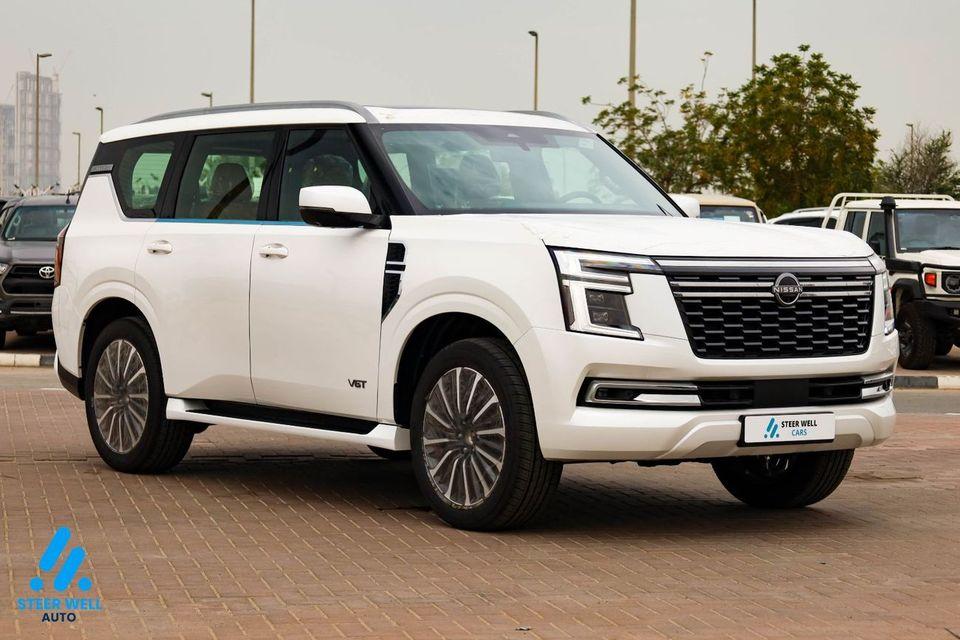 Nissan Patrol 2026 LE Platinum GCC 3.5L V6 AWD 9AT Tan Interior Height Control