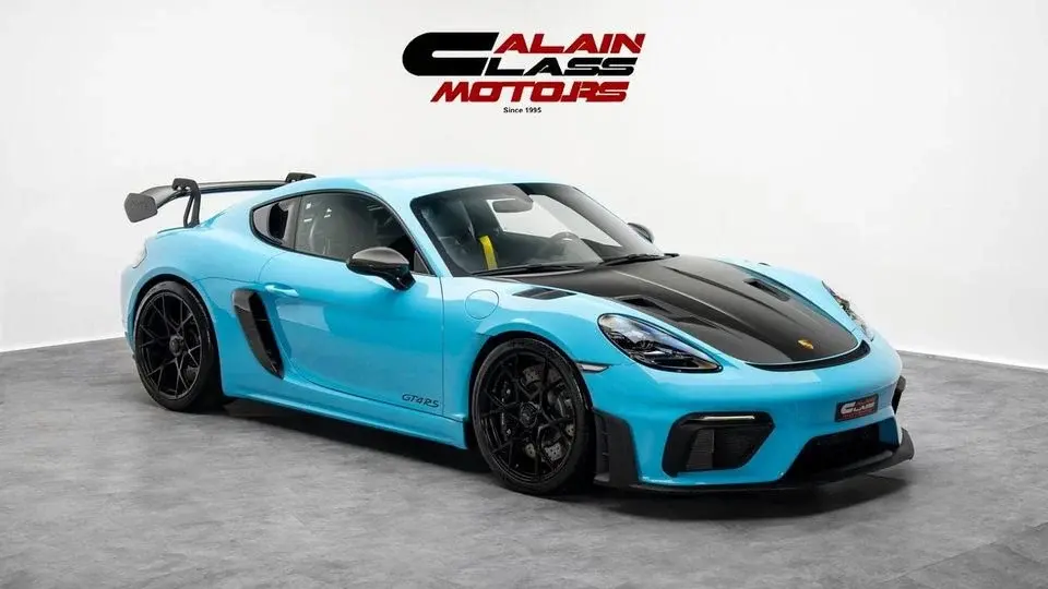 Porsche Cayman GT4 RS Weissach - 2025 - Euro Specs