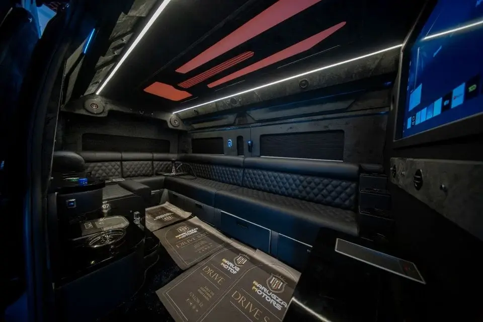 Toyota Hiace Party Van built by Barugzai