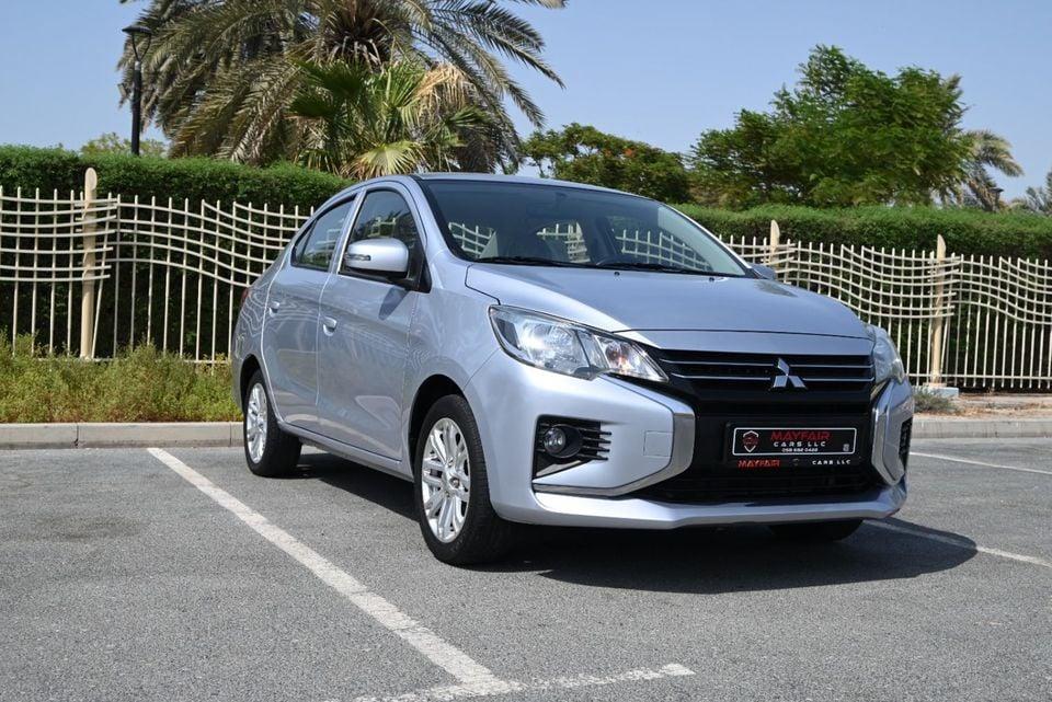 Mitsubishi Attrage GLX Mid 1.2L - RAMADAN OFFER - 0% DP - ORIGINAL PAINT - MITSUBISHI ATTRAGE 2022 - LOW MILEAGE - GCC