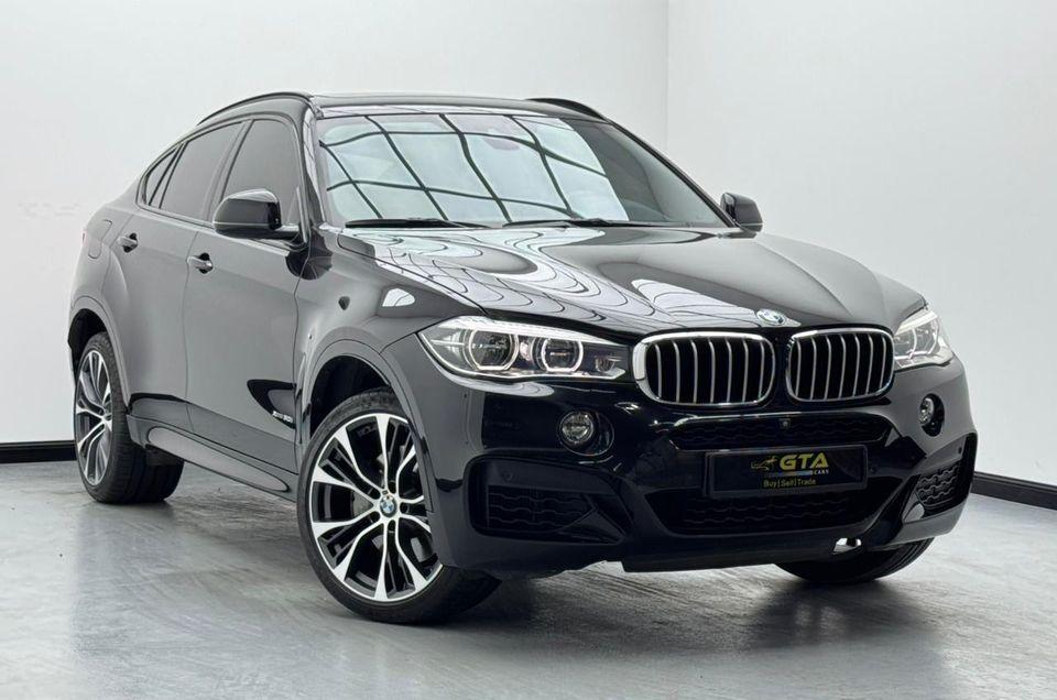 BMW X6 50i M Sport 4.4L 2018 BMW X6 xDrive50i M-Sport, 2028 BMW Service Contract, BMW Service History, GCC