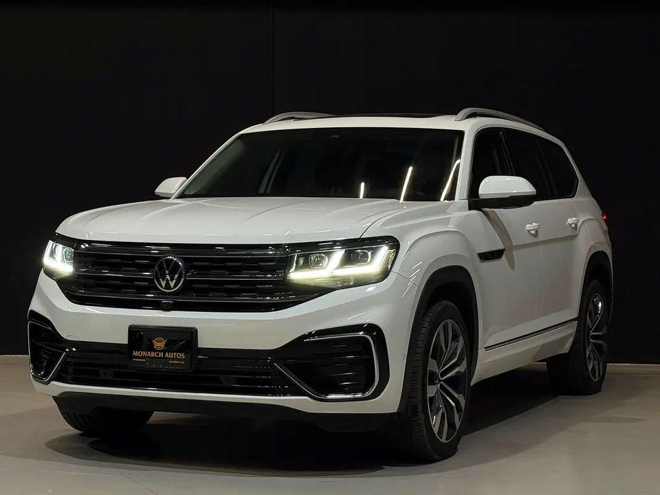 Volkswagen Teramont AGENCY WARRANTY 7 SEATER V6 R LINE 1900AED / MONTH