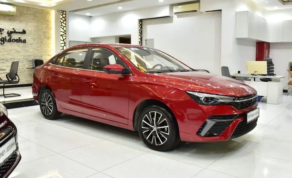 MG 5 EXCELLENT DEAL for our MG 5 ( 2025 Model ) in Red Color GCC Specs