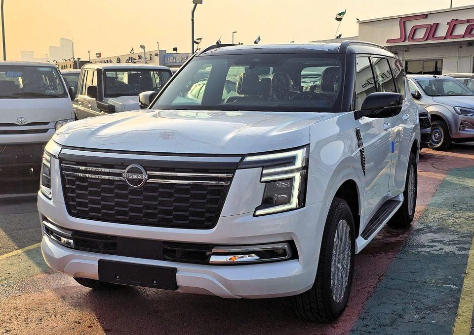 Nissan Patrol Nissan Patrol Platinum SE 3.8L Petrol 4WD Gcc white insid red 2026 Model