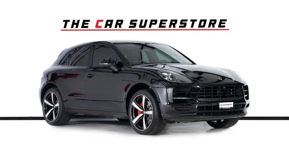 Porsche Macan S 3.0L (340 HP) Black On Black-21 Inch Rims-Red Brake Calipers-Low Mileage