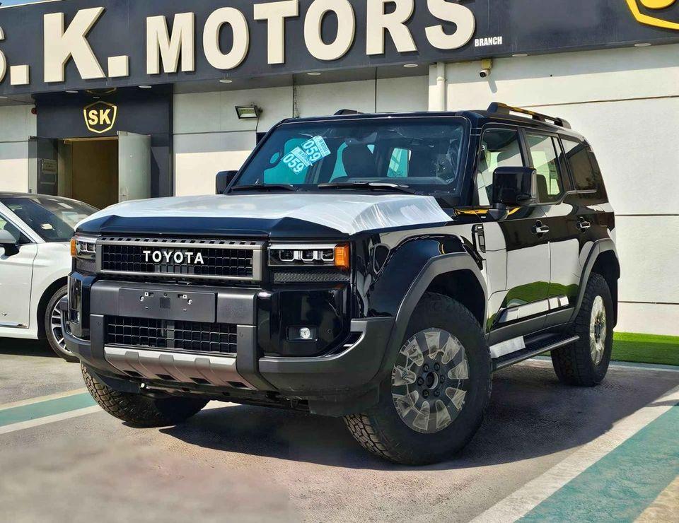 Toyota Prado ADVENTURE TURBO 2.4L PETROL V4 GCC SPEC LEATHER WITH DRIVE ELECTRIC SEAT (CODE # PTADV2)