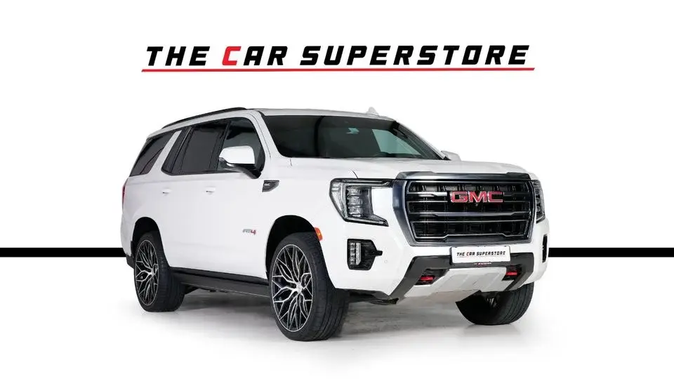 GMC Yukon AT4- GCC-Al Ghandi warranty till 14/07/2026 - Full service history in Agency