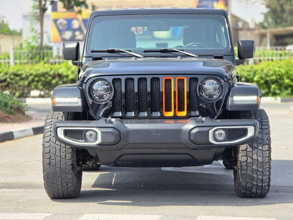 Jeep Wrangler Sahara 3.6L A/T (5 Seater) JEEPERS EDITION 2021 GCC LOW MILEAGE WITH AGENCY SERVICE CONTRACT IN MINT
