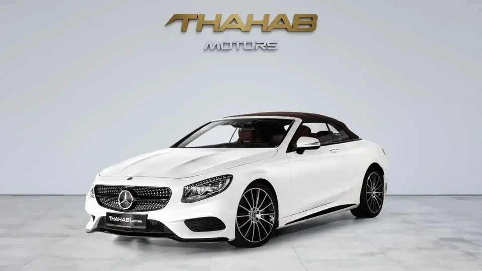 Mercedes Benz S500 Std 4.0L S-CLASS - 2016 CABRIOLET CONVERTIBLE 2-DOOR SOFT-TOP GCC SPECS PERFECT CONDITION