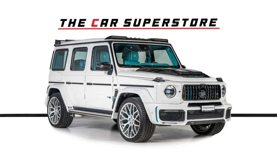 Mercedes-Benz G 63 AMG Std 4.0L 800 Brabus Kit-Tiffany Blue Interior-Exclusive Order-Low Mileage
