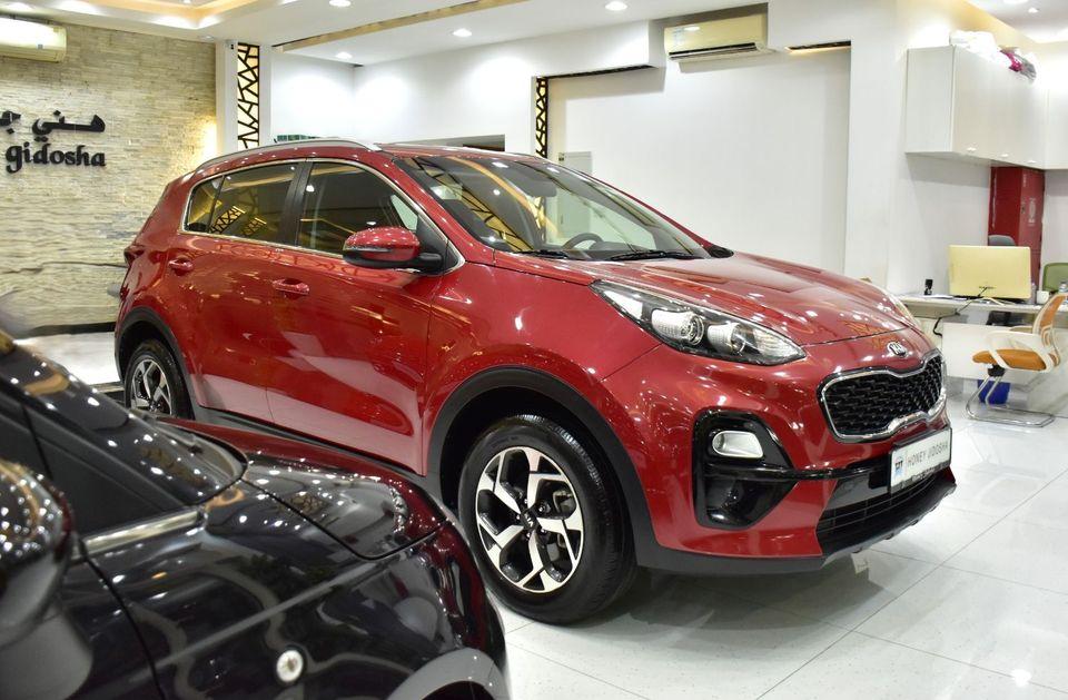 Kia Sportage EXCELLENT DEAL for our KIA Sportage ( 2021 Model ) in Red Color GCC Specs