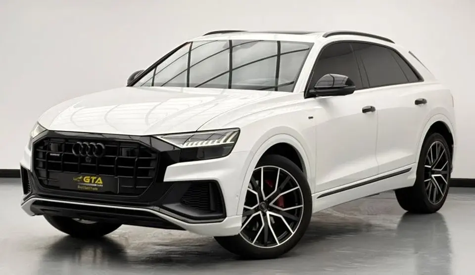 Audi Q8 2019 Audi Q8 55TFSI Quattro S-line, 1 Year Warranty Unlimited Km, Full Service History, GCC