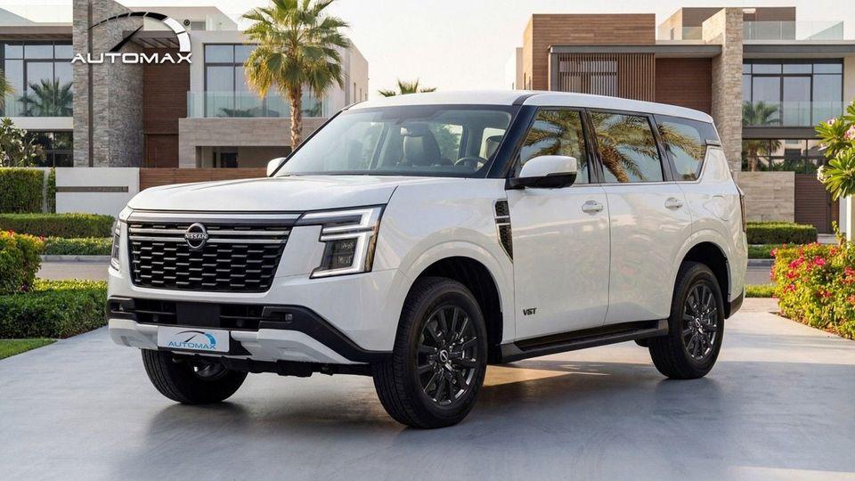 Nissan Patrol (For Export , НА ЭКСПОРТ) LE T1 3.6TT V6 4X4 2026 GCC Без пробега