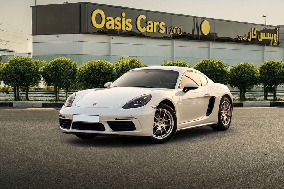 Porsche 718 Cayman Std 2.0L A/T 2023 GCC 2.0L Turbo 4 Cylinders Low Mileage Full Service History