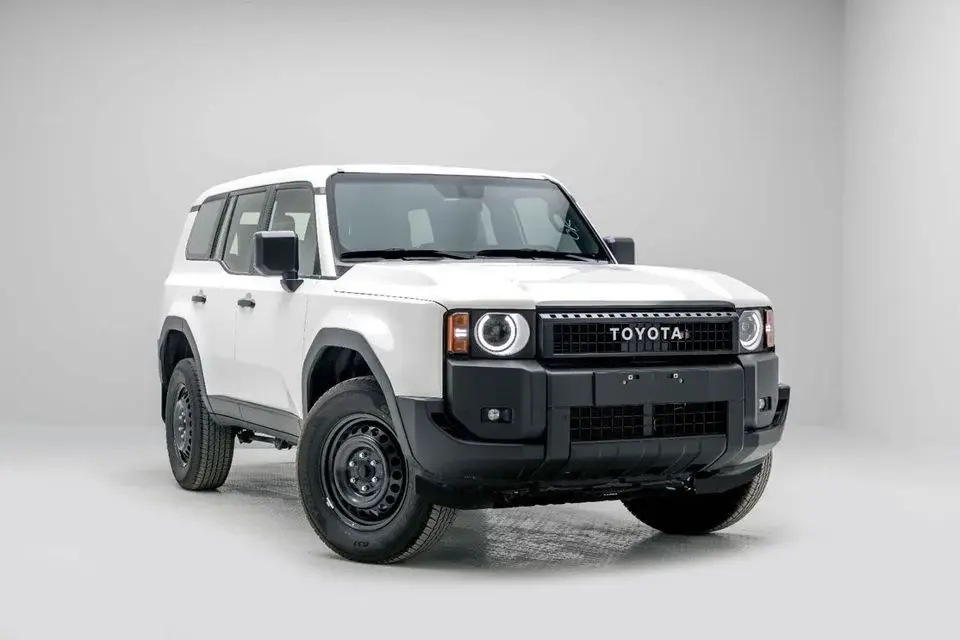 Toyota Prado Urban E 2.4L - Super White Inside Black Export Only
