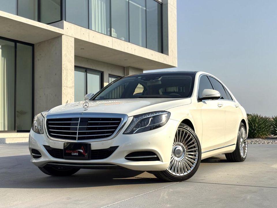 Mercedes-Benz S 400 Std 3.5L AED 2,720 P.M 0% DOWN PAYMENT MERCEDES-BENZ S400 HYBRID 3.5L V6 2016