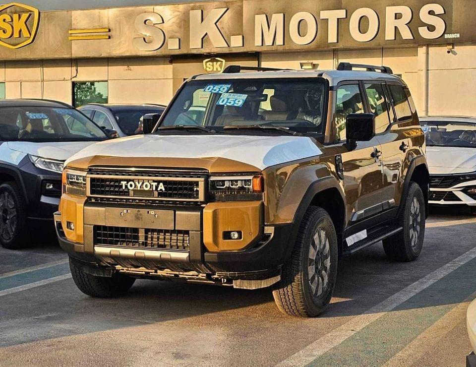 Toyota Prado ADVENTURE TURBO / 2.4L V4 PETROL RADAR 360* CAMERA POWER WITH LEATHER SEATS HEADUP DISPLAY